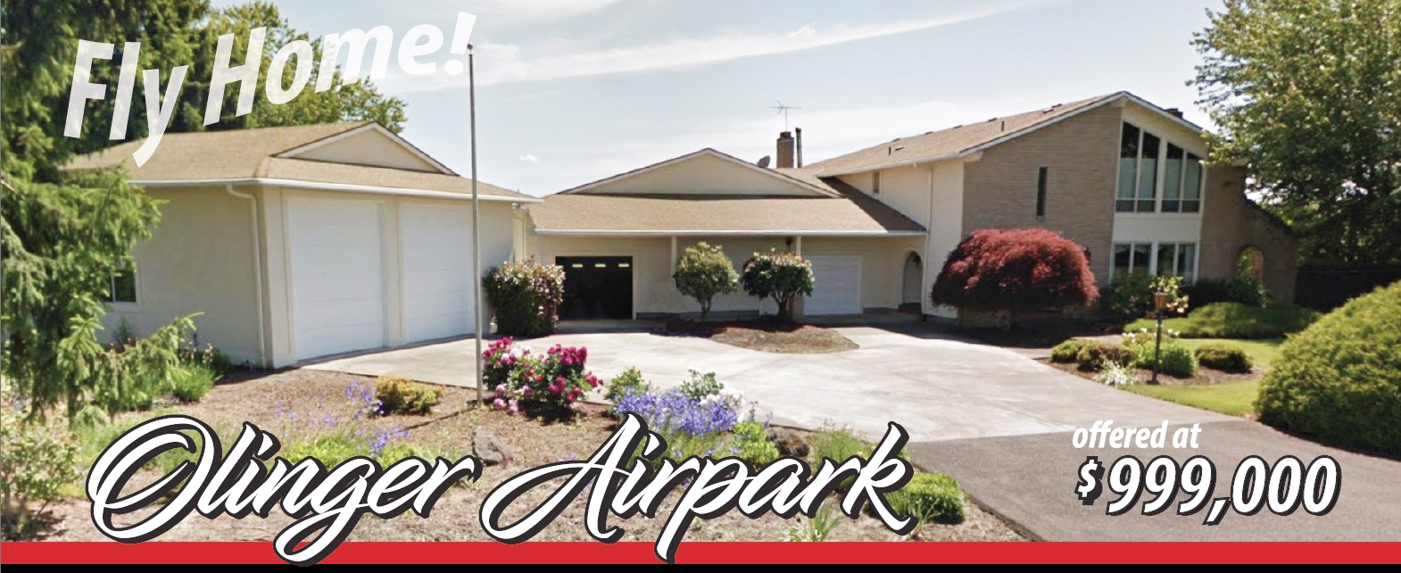 Olinger Airpark Home for Sale