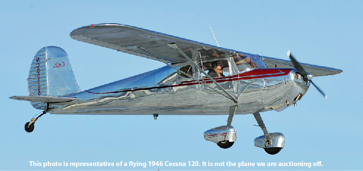 SOLD – 1946 Cessna 120 Auction