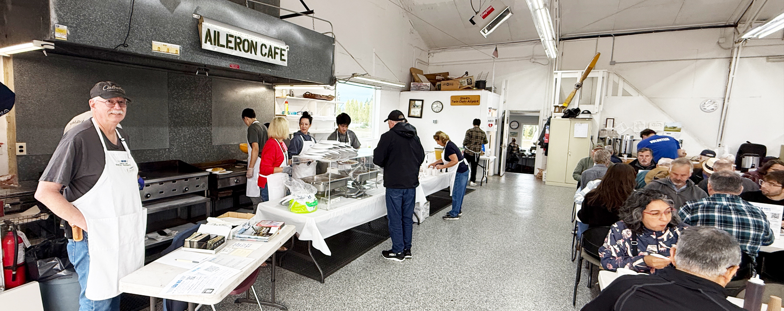 The next EAA105 Monthly Breakfast is on Saturday, March 7th, 2026, at Twin Oaks Airpark. Open to the public, serving from 8 to 10 am. $10/adult, $18/Couples & $5/child.